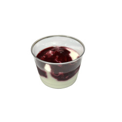 Fromage blanc coulis fruits...
